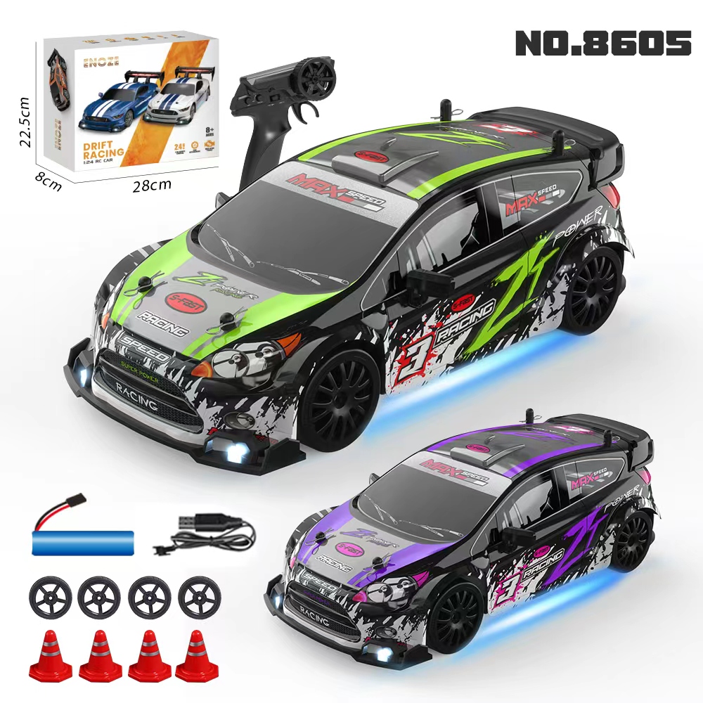 Rc Drift Car 1 24 Scale 4Wd - Масштаб 1:24, 4WD RC Drift Car
