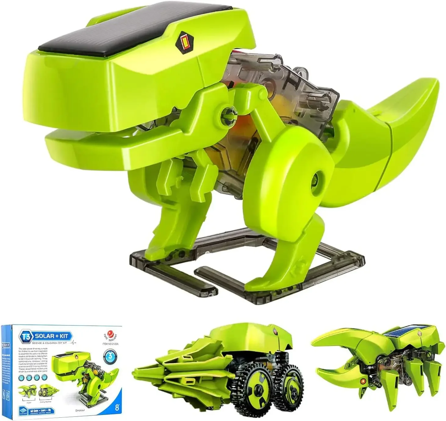 Stem Solar Robot Kit For Kids - Сборная детская игрушка 3 в 1,