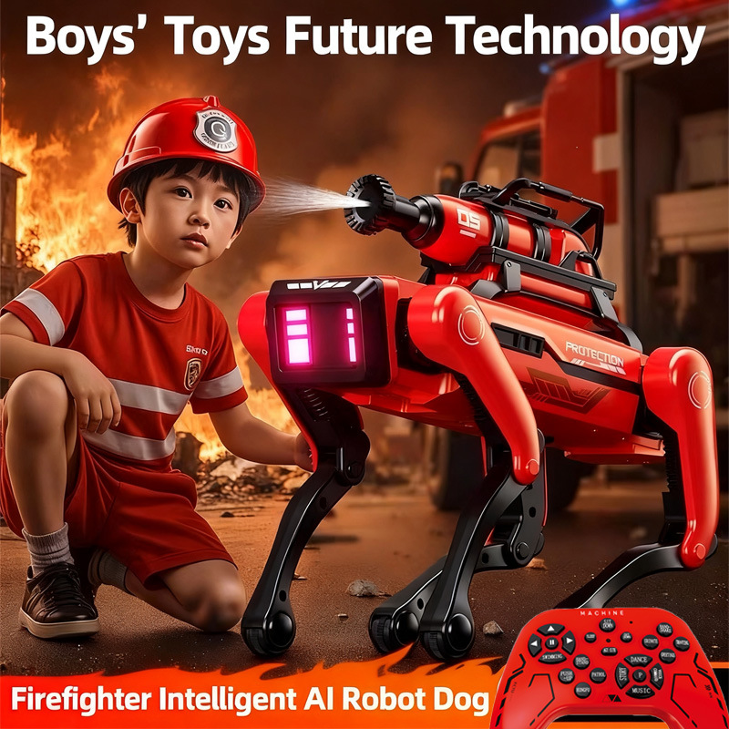 Remote Control Toys - Робот с искусственным интеллектом, умный пожарный