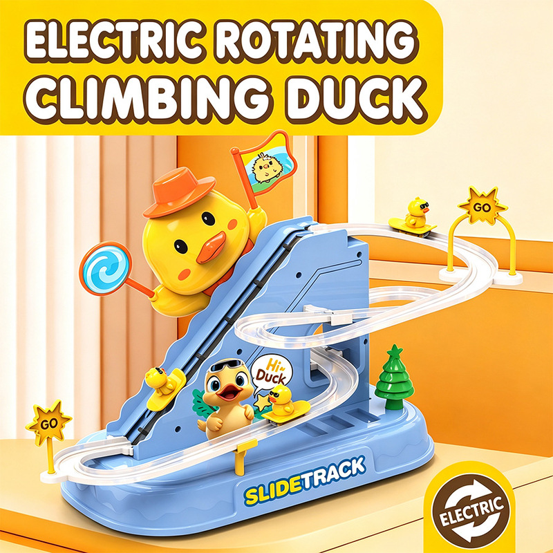 Educational Toys - Игрушки-уточки, которые умеют лазать по лестнице,