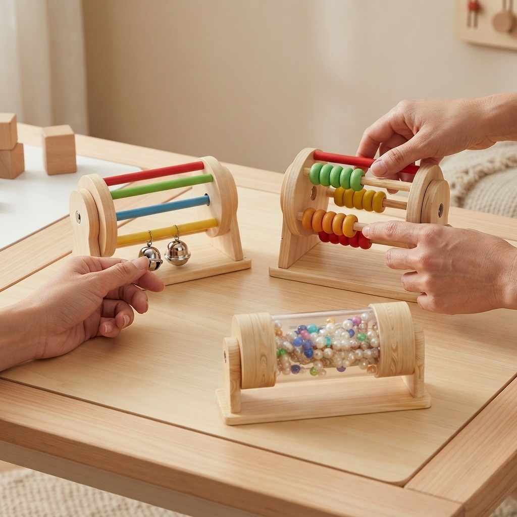 Популярная развивающая доска М – обзор и цена Montessori Wooden Busy Board Toddler