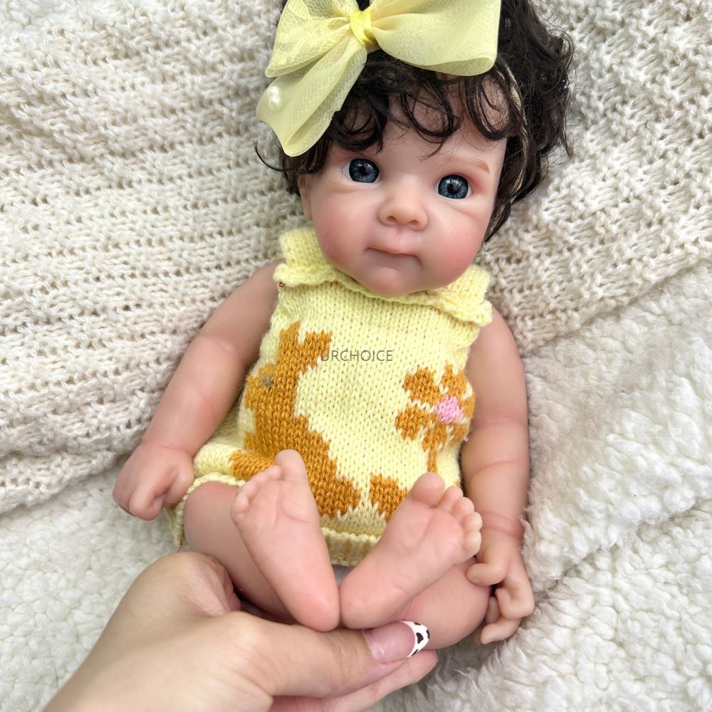 Миниатюрная 12-дюймовая кукла- – обзор и цена Reborn Baby Doll Silicone Realistic