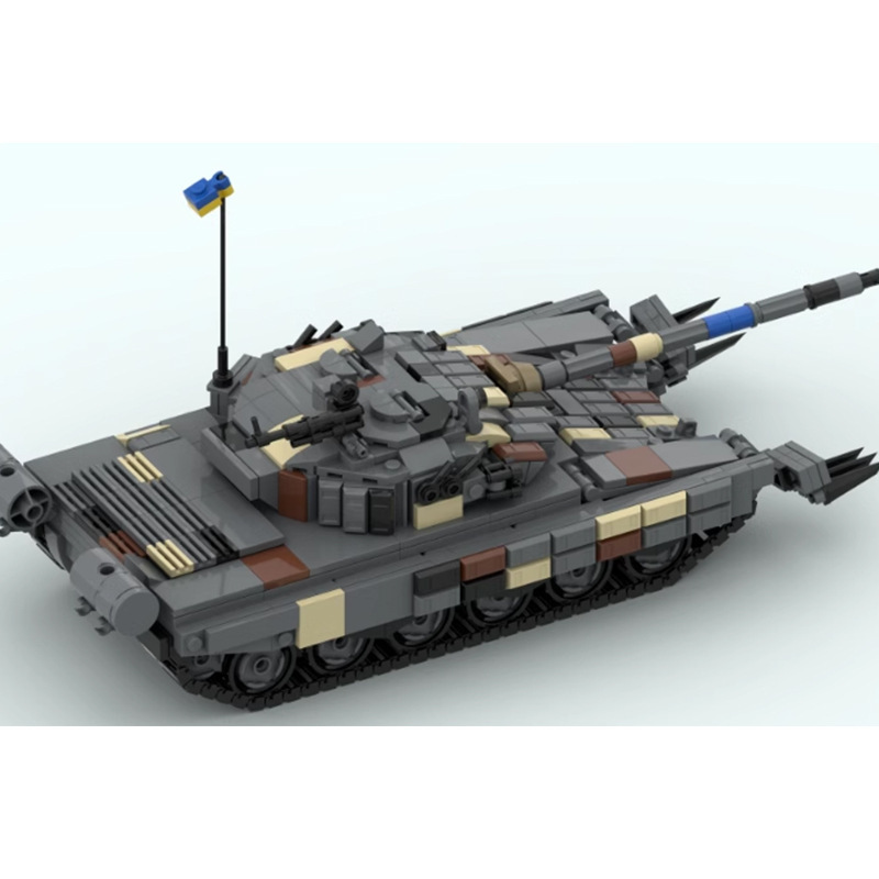 Конструктор T-72AV: основной б – обзор и цена Lego Compatible Military Tank