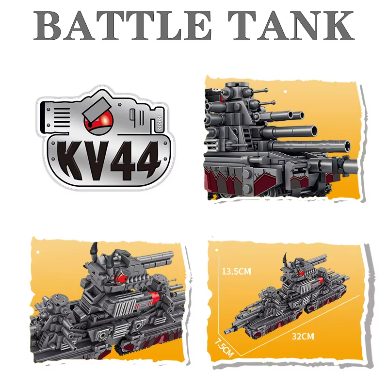 Танковый мир, мультяшная модел – обзор и цена Lego Compatible Military Tank