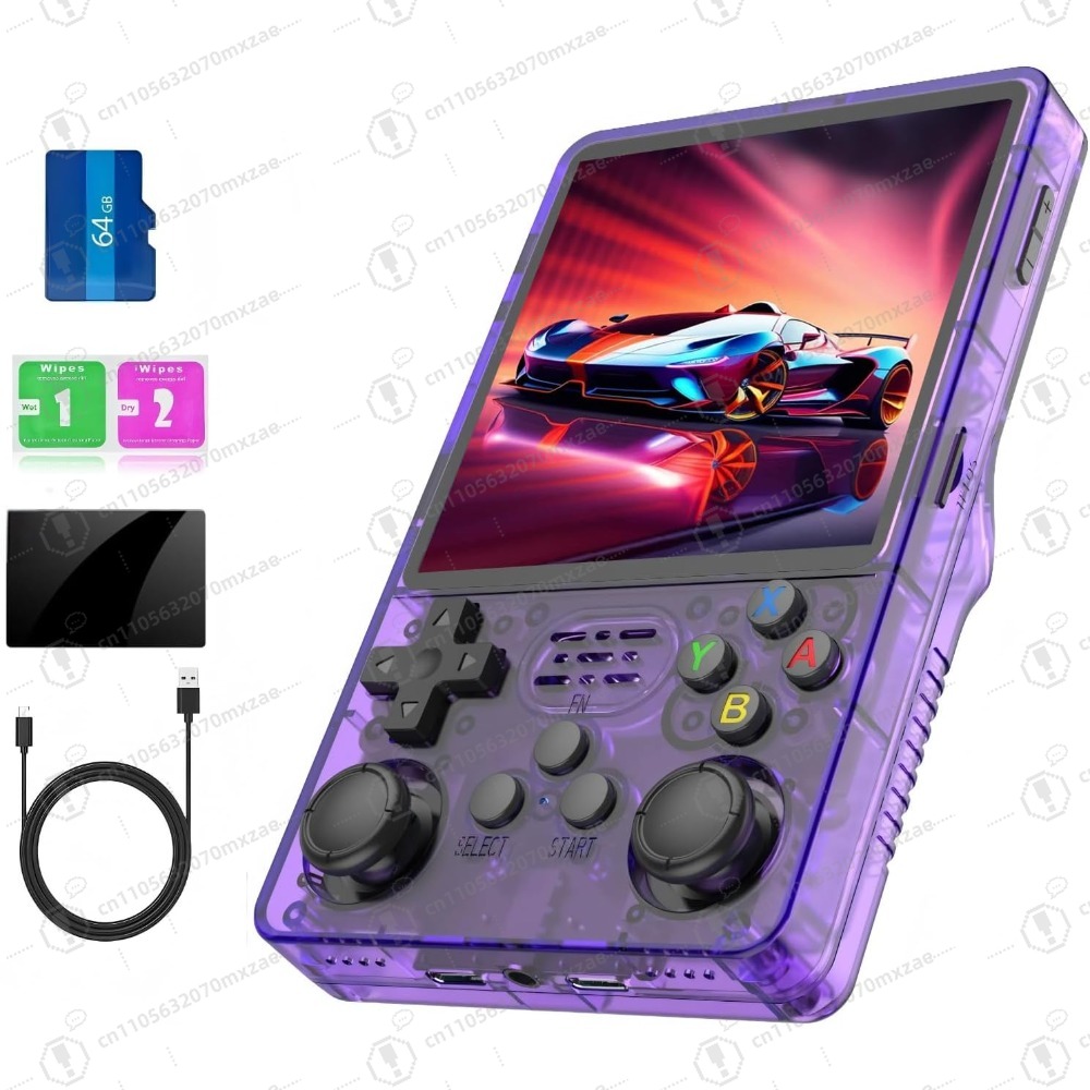 Портативная игровая консоль R3 – обзор и цена Retro Handheld Game Console R36S