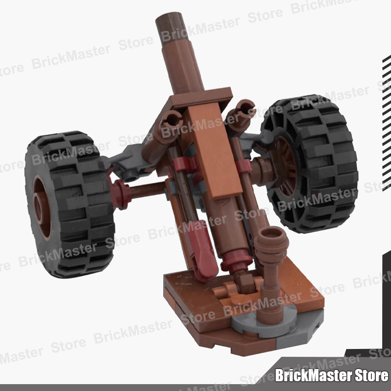 MOC Военная сцена: газовый бак – обзор и цена Lego Compatible Military Tank