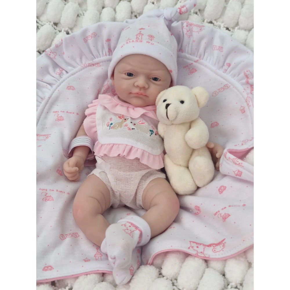 12-дюймовая мягкая силиконовая – обзор и цена Reborn Baby Doll Silicone Realistic