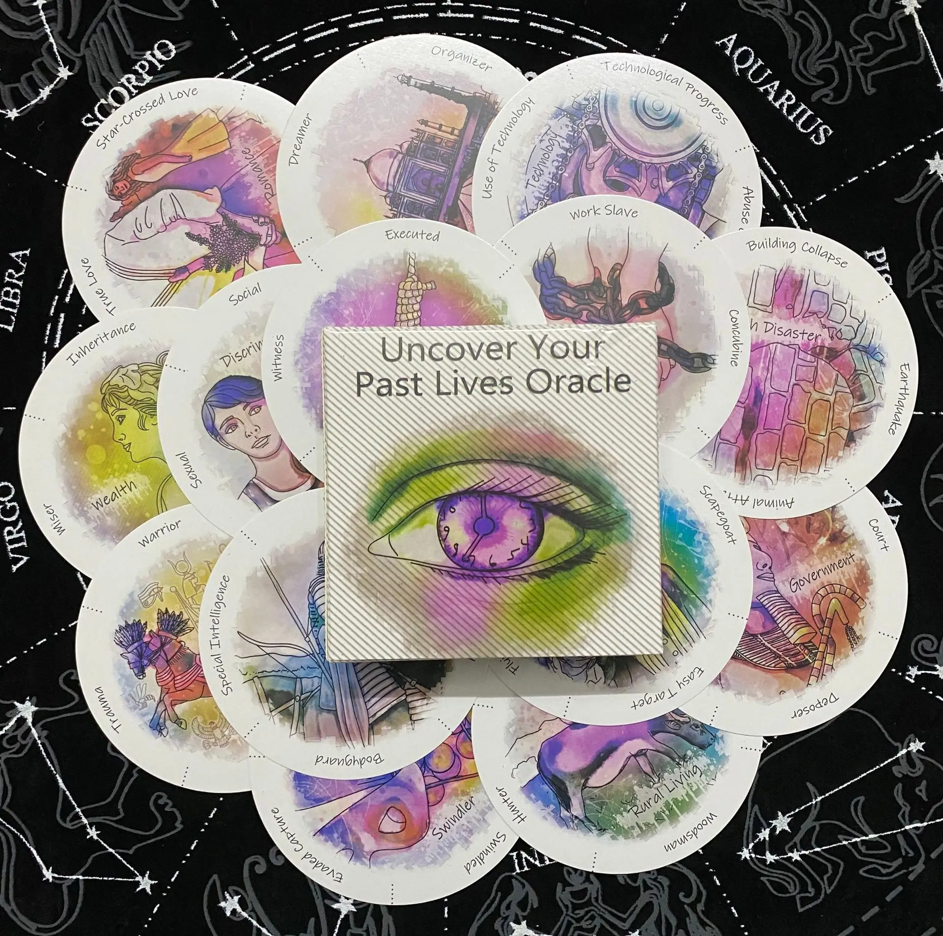 Раскройте свою прошлой жизнь,  – обзор и цена Tarot Cards Deck With Guidebook
