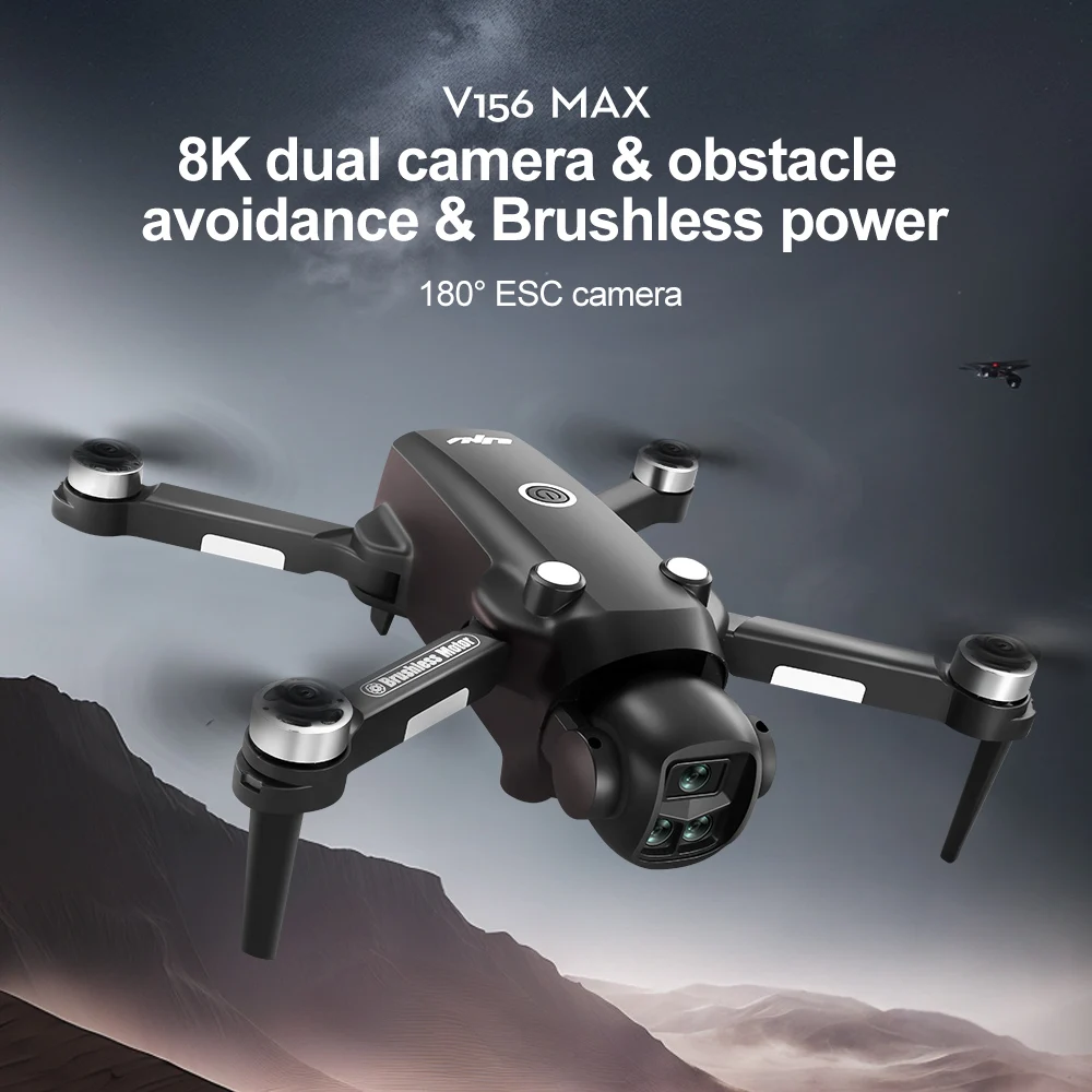 Оригинальный V156MAX GPS RC аэ – обзор и цена Fpv Brushless Rc Drone 4K