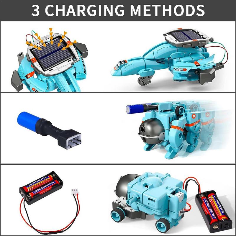 Детские развивающие игрушки 6  – обзор и цена Stem Solar Robot Kit For Kids