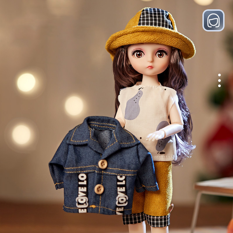 Кукла BJD 1/6, шарнирный полны – обзор и цена Bjd Doll 1 6 Full Set With Clothes