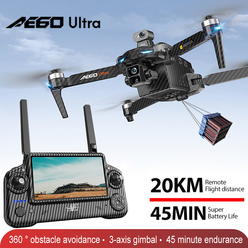 AE60 GPS Дрон Профессиональная – обзор и цена Fpv Brushless Rc Drone 4K