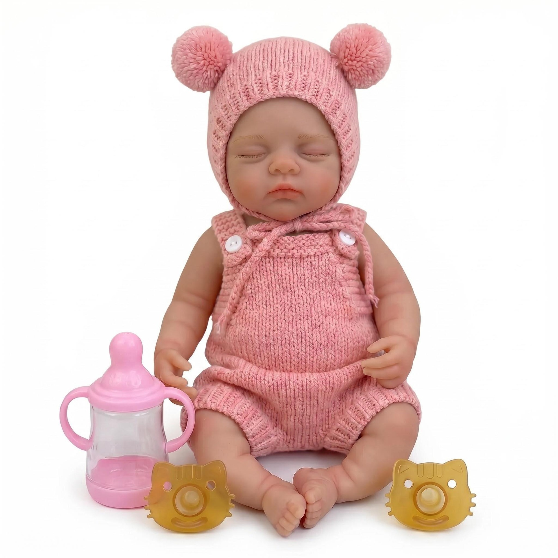 Кукла-реборн NPK Irys, 12 дюйм – обзор и цена Reborn Baby Doll Silicone Realistic