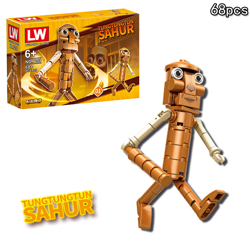 Аниме-фигурка Italian Brainrot – обзор и цена Anime Action Figure Blind Box