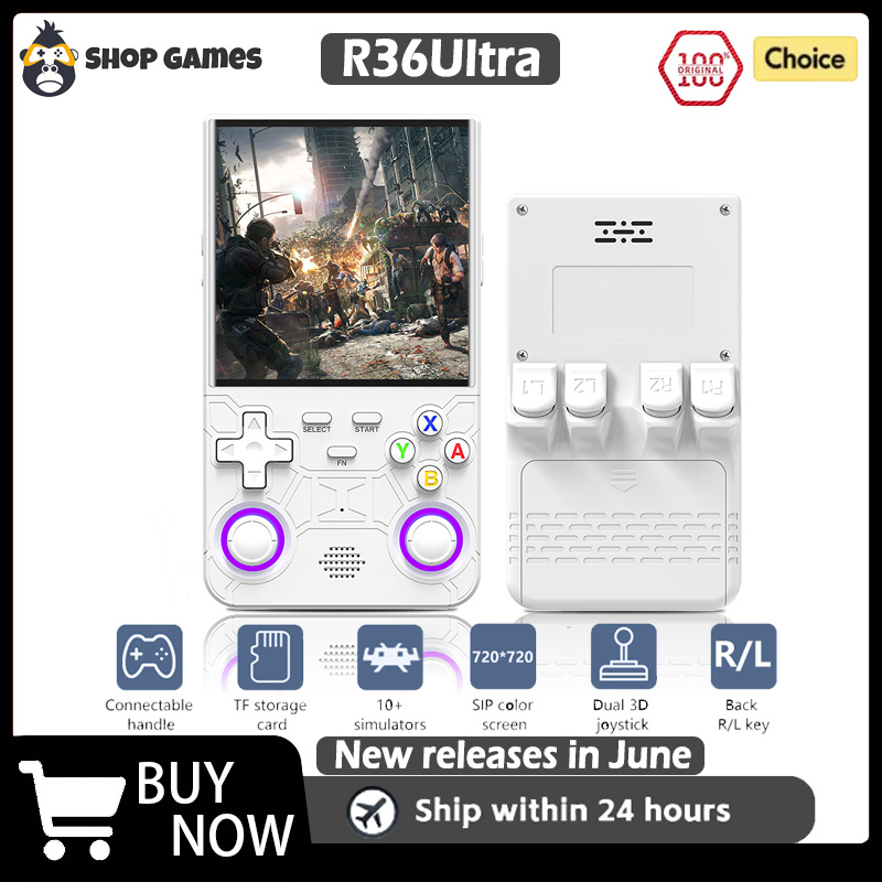 Игровая консоль R36 Ultra Open – обзор и цена Retro Handheld Game Console R36S