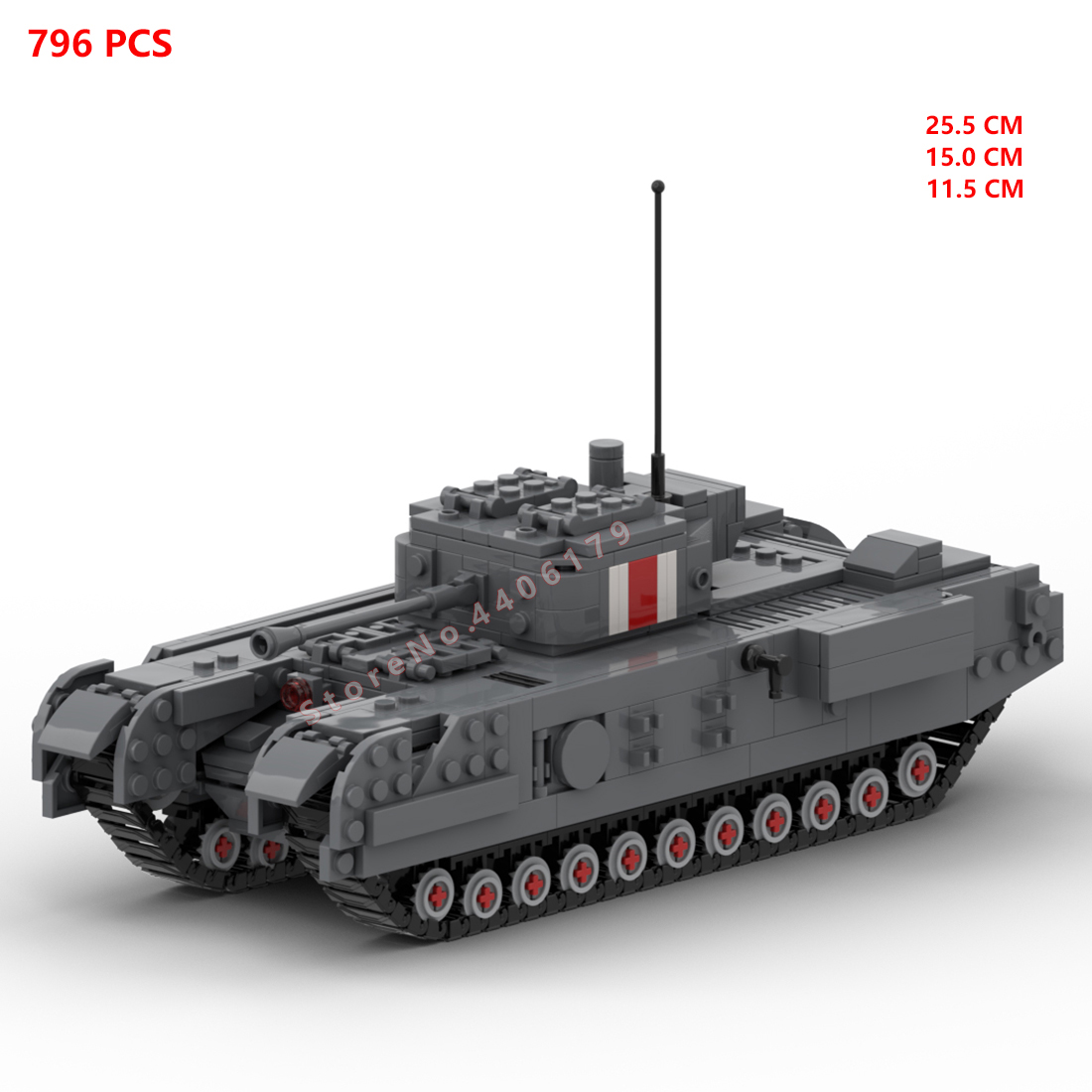 Хит, военные строительные блок – обзор и цена Lego Compatible Military Tank