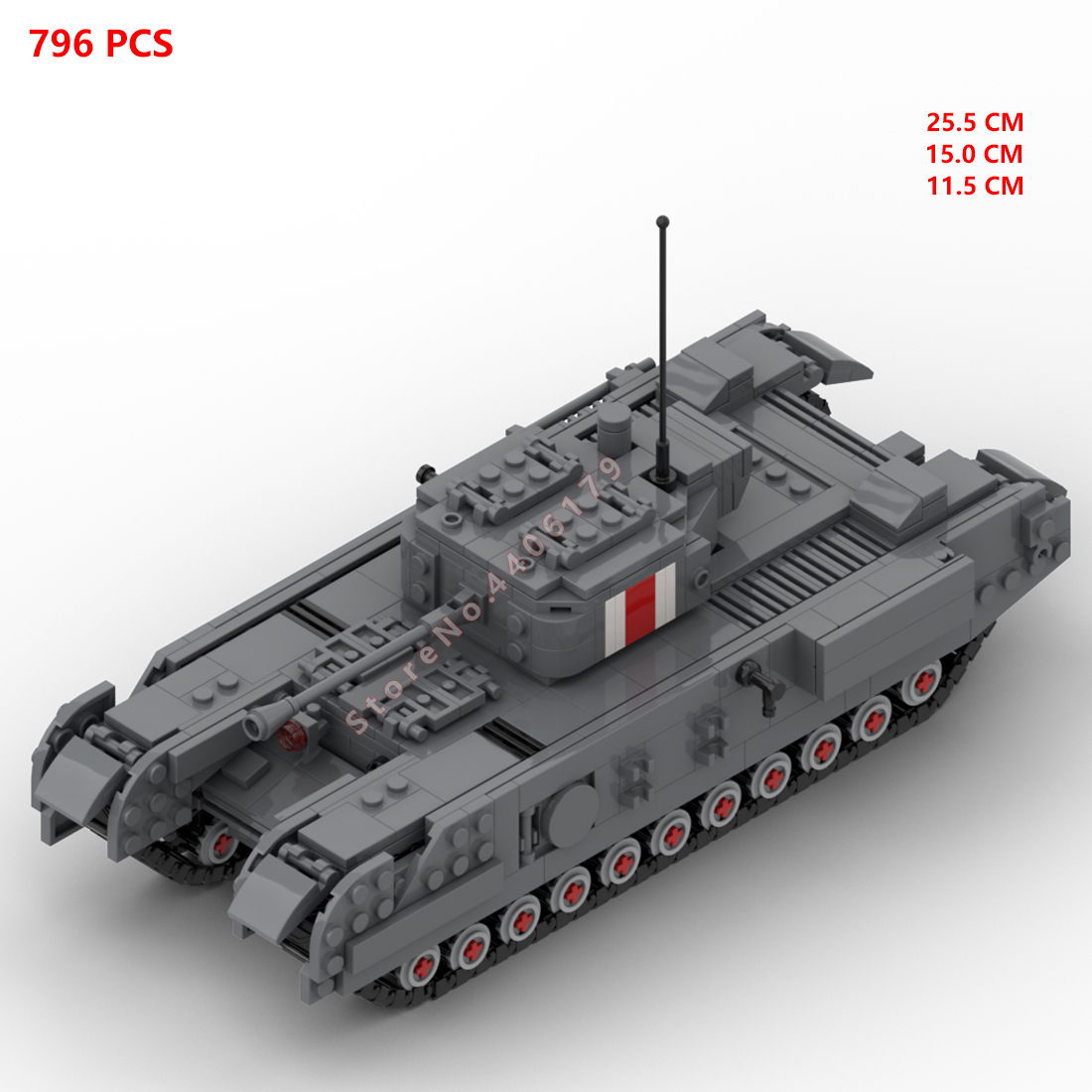 Хит, военные строительные блок – обзор и цена Lego Compatible Military Tank
