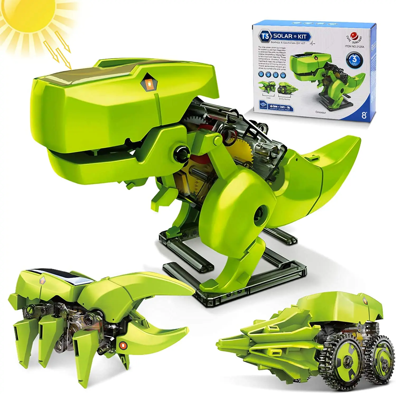 STEM 12IN1 комплект солнечного – обзор и цена Stem Solar Robot Kit For Kids