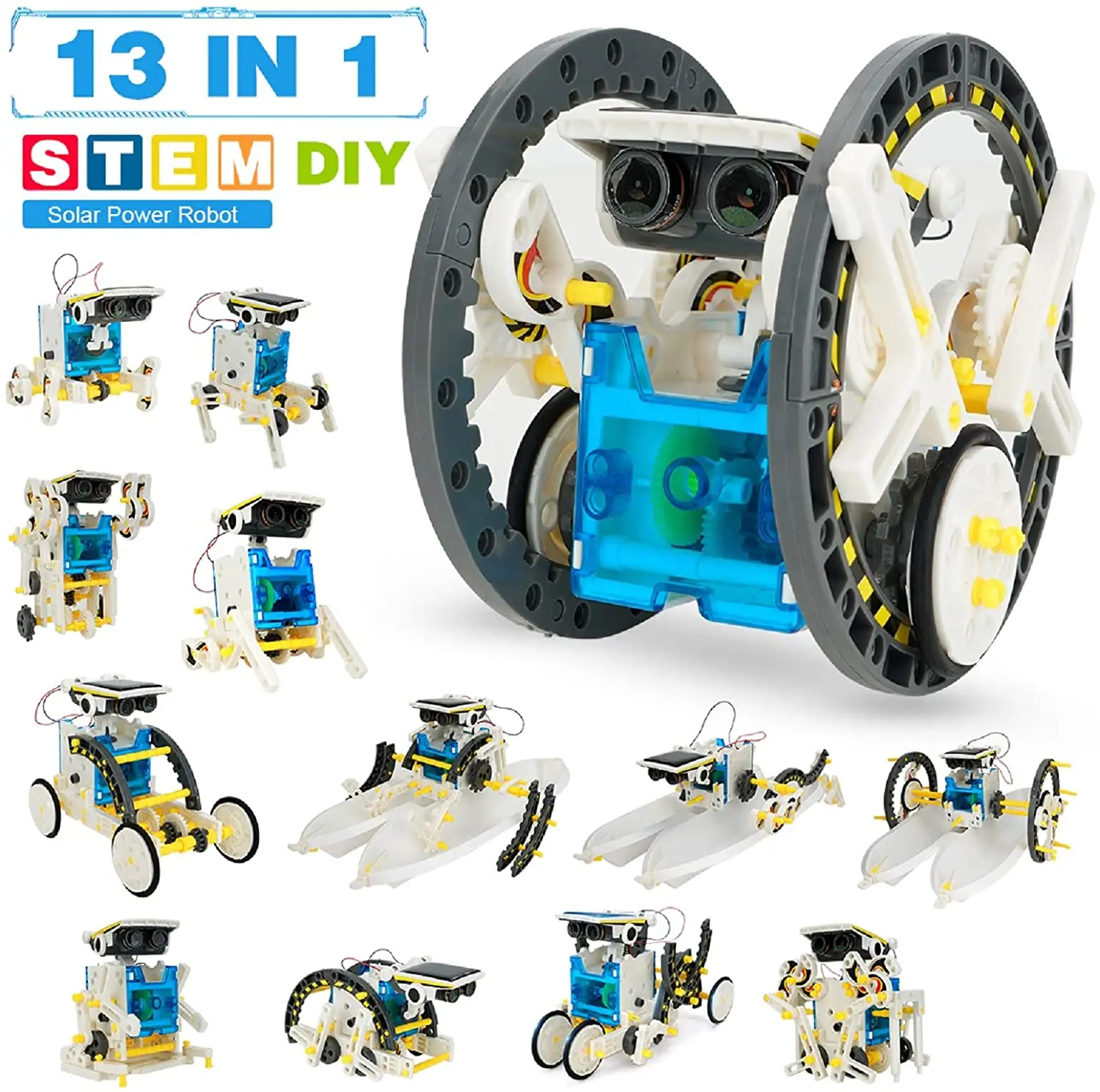 STEM 12IN1 комплект солнечного – обзор и цена Stem Solar Robot Kit For Kids