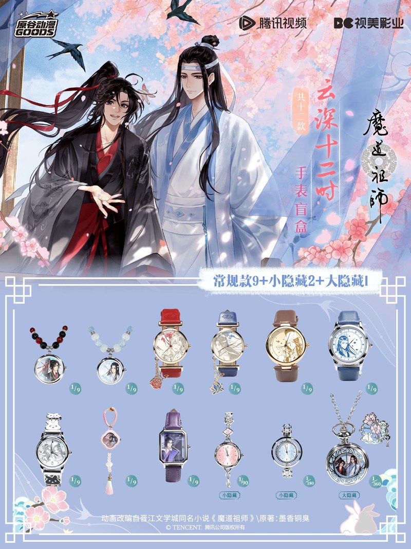 Mdzs Acg Goods Подвеска-часы « – обзор и цена Anime Action Figure Blind Box