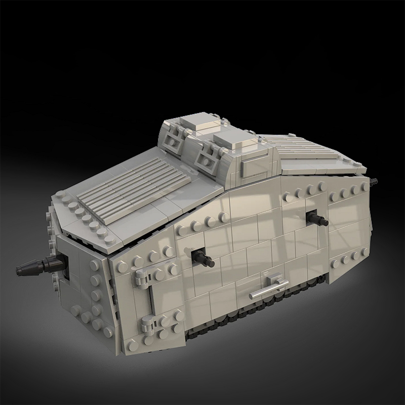 MOC WW1 Германия Военный боево – обзор и цена Lego Compatible Military Tank