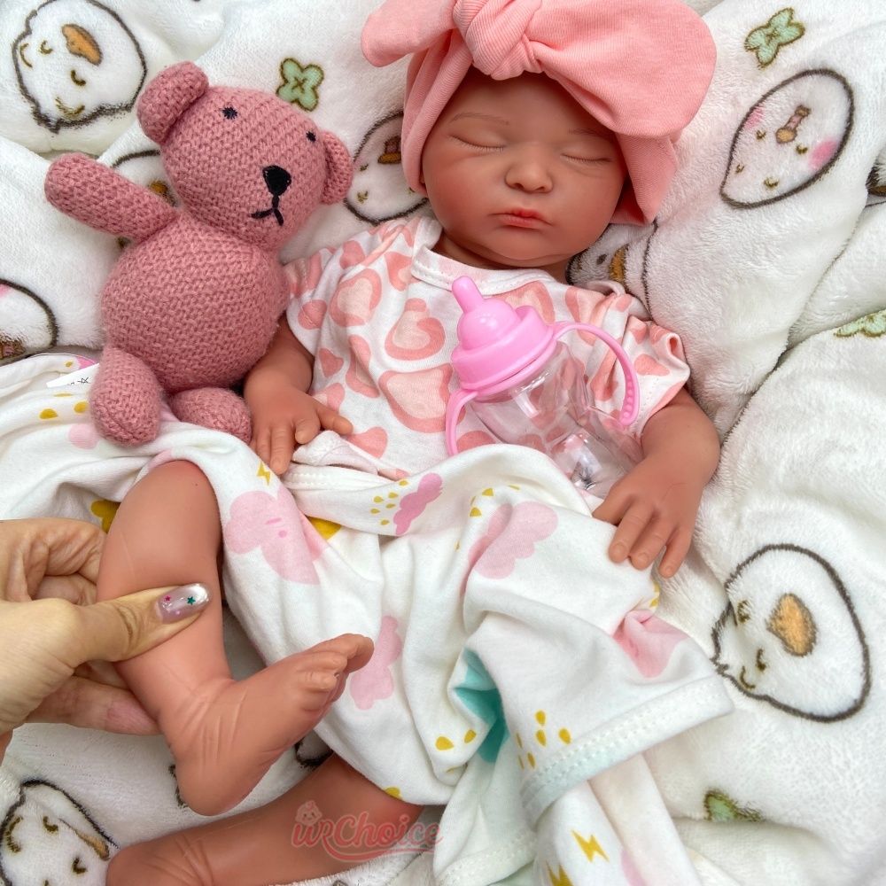 18-дюймовая моющаяся силиконов – обзор и цена Reborn Baby Doll Silicone Realistic